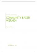 Artikels community based werken in internationaal perspectief