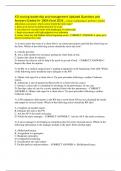 ATI nursing leadership and management Updated Questions and Answers Graded A+ 100% Excel 2024_ a nurse is preparing to perform a routine abdominal assessment. which action should the nurse take? a. place pt in dorsal recumbant position for exam b. auscult