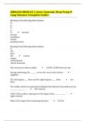 GMS6402 MODULE 1: Intro/Anatomy/Resp Pump & Lung Volumes (Complete Guide)