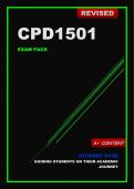 CPD1501 Updated Exam Pack (2024) Oct/Nov [A+ Guaranteed]