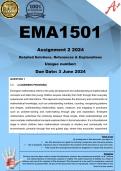 EMA1501 Assignment 2 (COMPLETE ANSWERS) 2024 - DUE 3 June 2024