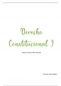 Notas de clase Derecho Constitucional I