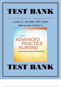 Test Bank Advanced Practice Nursing: Essentials for Role Development 5th Edition (Joel, 2023) Chapter 1-30 ISBN 9781719642774 Complete Guide