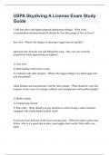 USPA Skydiving A License Exam Study Guide