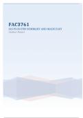 FAC3761 - IAS + IFRS summary and made easy