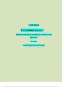 TEST BANK PATHOPHYSIOLOGY THE BIOLOGIC BASIS FOR DISEASE IN ADULTS AND CHILDREN 8th Edition Kathryn L.  McCance, Sue E. Huether