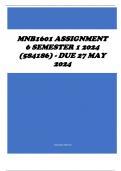 MNB1601 Assignment 6 Semester 1 2024 (584186) - DUE 27 May 2024