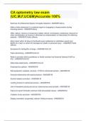  Sale/use of professional degree not legally obtained - ANSWER felony  Make a false statement in a material regard or engaging in impersonation during licensing exams - ANSWER felony  Offer, deliver, receive or accept any rebate, refund, commission, prefe