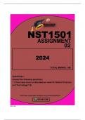 NST1501 ASSIGNMENT 02 2024 QUESTION 1 Answer the following questions: 1.1 How many hours is allocated per week for Natural Sciences and  Technology? (2