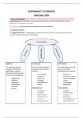 Summary Sustainability Economics