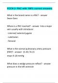 FCCN 2- PAC with 100% correct answers.