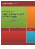 Exam (elaborations) LJU4801 PORTFOLIO MAY JUNE (COMPLETE ANSWERS) Semester 1 2024 - DUE 22 May 2024 •	Course •	Legal Philosophy - LJU4801 (LJU4801) •	Institution •	University Of South Africa (Unisa) •	Book •	An Introduction to African Legal Philosophy LJU