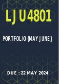 LJU4801 Portfolio 2024