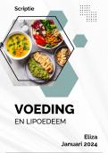 Scriptie Voeding en Diëtetiek excl. plan van aanpak 