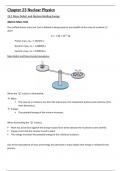 Cambridge A Levels Physics A2 Physics Chapter 23 Nuclear Physics 