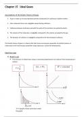 Cambridge A Levels A2 Physics Chapter 15 Ideal Gases