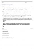 CHEM 219 EXAM 2  QUESTIONS WITH COMPLETE SOLUTIONS