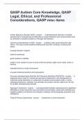 BUNDLE OF QASP-S EXAM BUNDLE 2024