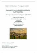 NCOI module observeren en rapporteren NIEUWE STIJL 2024! - vertonen kinderen agressief gedrag? Inclusief alle bijlagen en berekeningen, geslaagd cijfer 8,5!