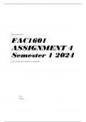 FAC1601 Assignment 4 Semester 1 2024 (215199)- DUE 20 May 2024