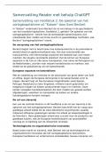 Samenvatting Reader Structuur & Conflict in het Globale Zuiden 23-24