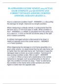PA APPRAISERS LICENSE NEWEST 2024 ACTUAL EXAM COMPLETE 300 QUESTIONS AND CORRECT DETAILED ANSWERS (VERIFIED ANSWERS) ALREADY GRADED A+.