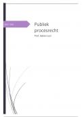 Samenvatting Publiek Procesrecht 2023-24