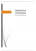 Samenvatting algemene rechtsleer 2023 - 2024