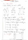 Modern Physics Concise NOTES ( JEE main / NEET) 