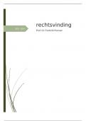 Samenvatting rechtsvinding 2023-2024