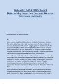 2024 WGU combined D093 |DIM3 Taks 1 Task 2, Task 3|Assessing Impact on Student Learning Western Governors University