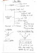 Ray Optics and Optical Instrument Concise NOTES ( JEE main/ NEET)