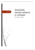 Samenvatting Statistiek in de criminologie '23-'24