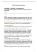 Arbeids en organisatiegedrag 