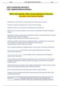 WGU C784-Statistics Mod 4 Exam Questions & Answers. Complete 2024 Revised Update.