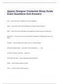 Appian Designer Credential Study Guide Exam Questions And Answers