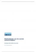 Methodologie van de sociale wetenschappen S0A18a