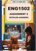 ENG1502 Assignment 2 (COMPLETE ANSWERS) 2024 (720307) - DUE 12 June 2024