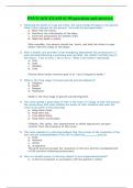 PNVN 1631 EXAM #1 50 questions and answers.