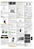 Cheat Sheet - Image Anaylsis (800877-M-3 )