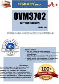 OVM3702 May/June Exam Portfolio 2024