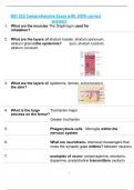 BIO 252 Comprehensive Exam with 100% correct answers