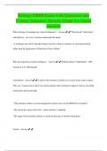 Biology OMM Exam with Questions and Correct Answers/ Already Grade A+ (latest version)