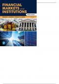 Solution Manual For Financial Markets and Institutions, 10th edition Frederic S Mishkin 