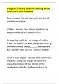 chapter 2 heavy vehicle braking exam questions and answers