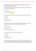 REGISTERED RESPIRATORY-{KETTERING} EXAM QUESTIONS AND CORRECT  ANSWERS 2024 LATEST GRADED A+ Which of the following clinical factors would increase difficulty of ventilating a patient effectively by  manual resuscitation device and mask?