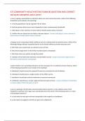 ATI COMMUNITY-HEALTH RETAKE EXAM 80 QUESTION AND CORRECT  DETAILED ANSWERS 2024 LATEST a nurse is giving a presentation on domestic abuse at a local community center. which of the following  should the nurse include in the teaching?