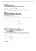 Samenvatting/ lesnotities - Google Analytics - Business Intelligence - ALLES - 20/20 behaald!