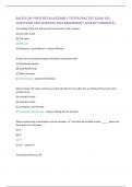 BACKFLOW PREVENTION ASSEMBLY TESTER PRACTICE EXAM 100  QUESTIONS AND ANSWERS 2024 BRANDNEW!! ALREADY GRADED A+ The loading of the first and second check valves in a RP is always