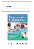 Test Bank For Pharmacotherapeutics for Advanced Practice A Practical Approach 5th Edition by Virginia Poole Arcangelo; Andrew Peterson; Veronica Wilbur; Jennifer A. Reinhold |9781975160593 | Chapter 1-56 |Complete Questions and Answers A+